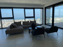 פארק צמרת מגדל רום דירת 3.5 חדרים מרוהטת להשכרה