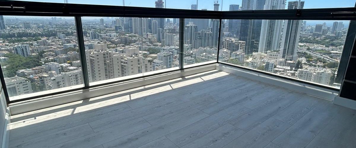 רמת גן מגדל HighLine דירת 4 חדרים להשכרה
